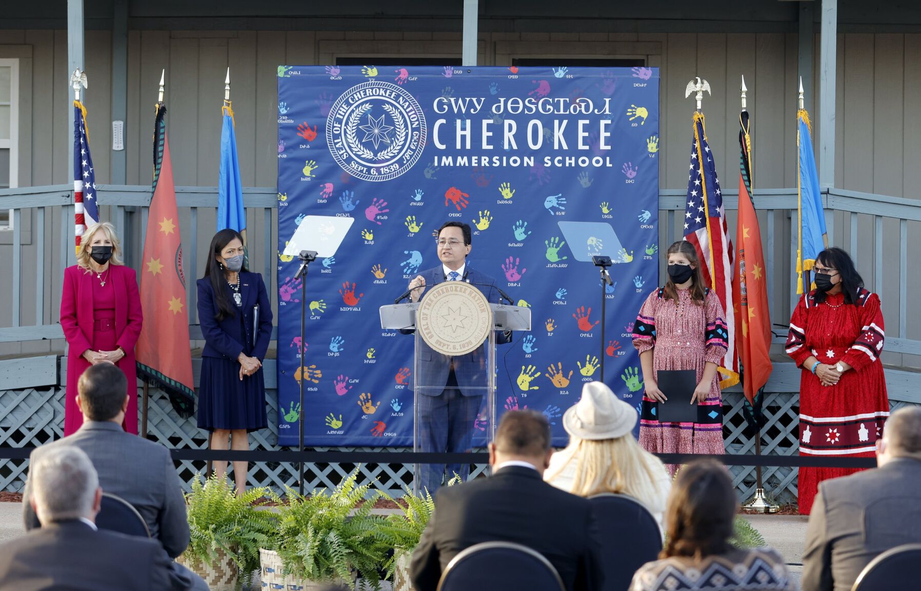 The First Lady visits Tahlequah